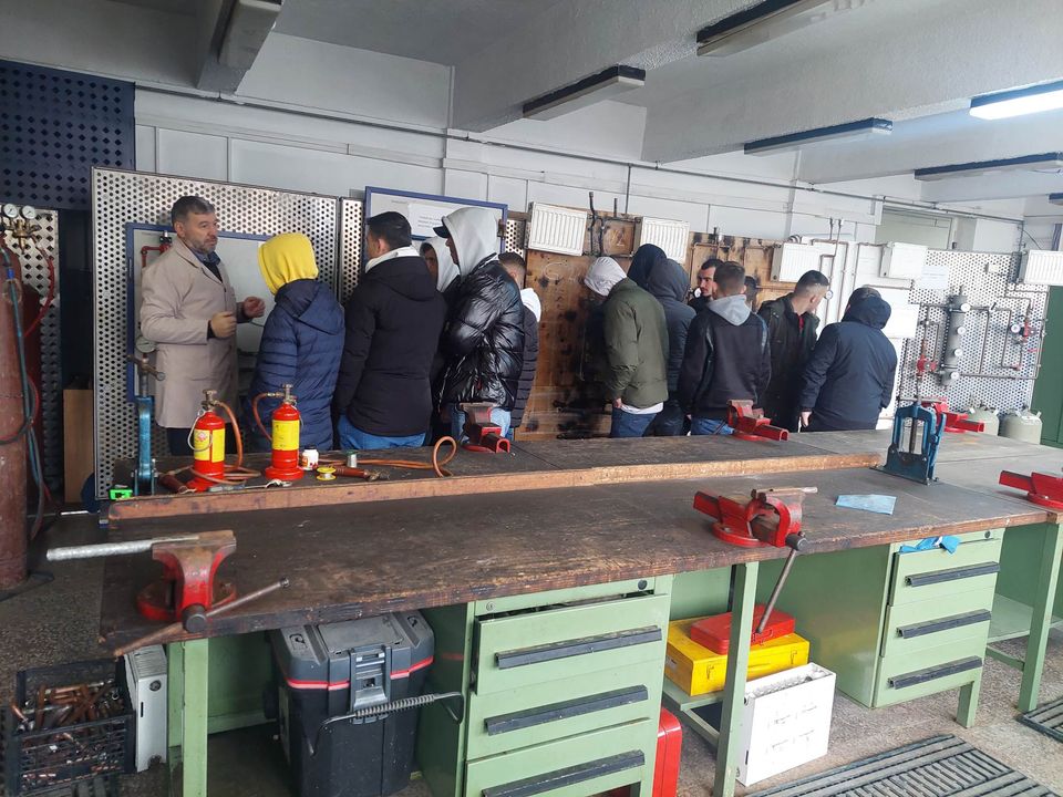 Vizitë në Shkollën 11 Marsi